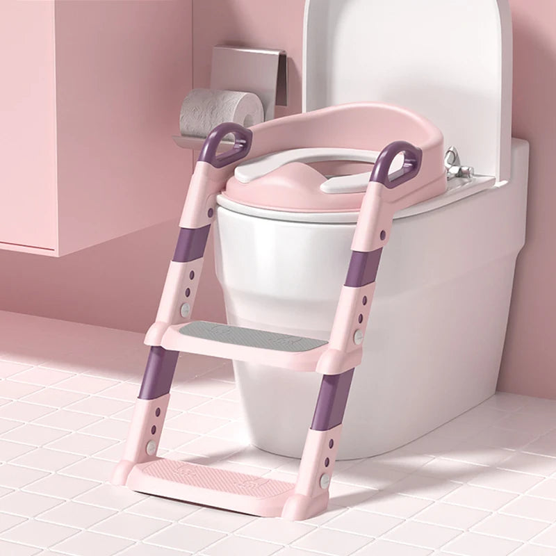 China Trendy Eco-friendly Soft Stair Infant Potty Pot Baby Toilet Seat for Potty Training