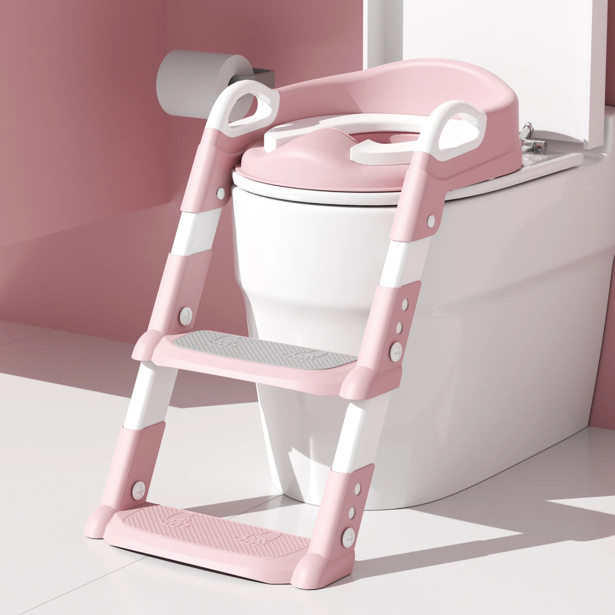 China Trendy Eco-friendly Soft Stair Infant Potty Pot Baby Toilet Seat for Potty Training