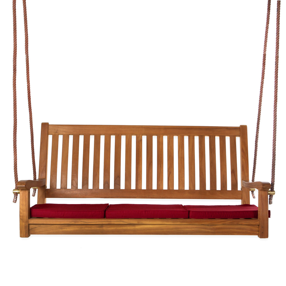 Teak Swing - 54W & Seats 2 - Natural Oils Provide Superior Weather & Insect Resistance