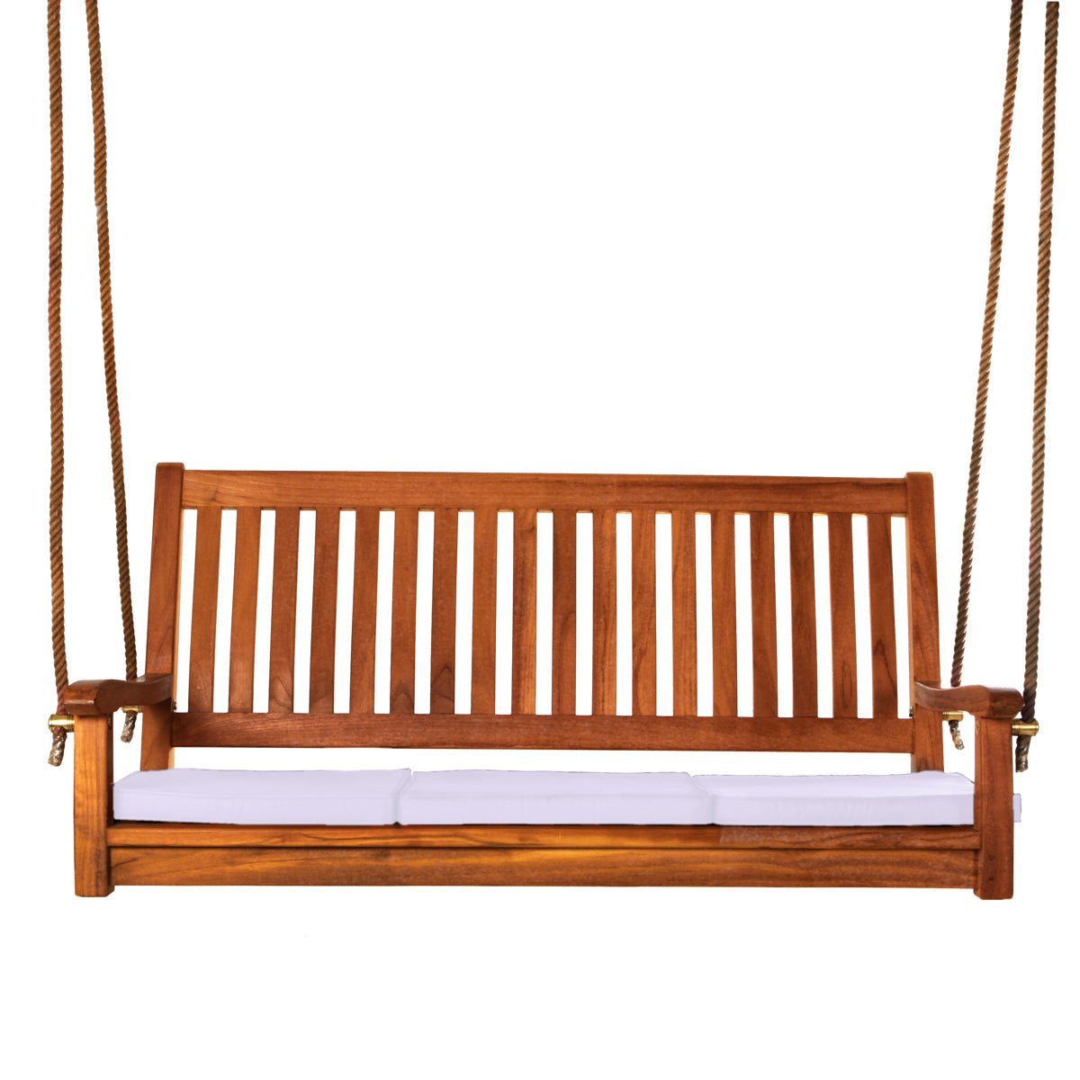 Teak Swing - 54W & Seats 2 - Natural Oils Provide Superior Weather & Insect Resistance