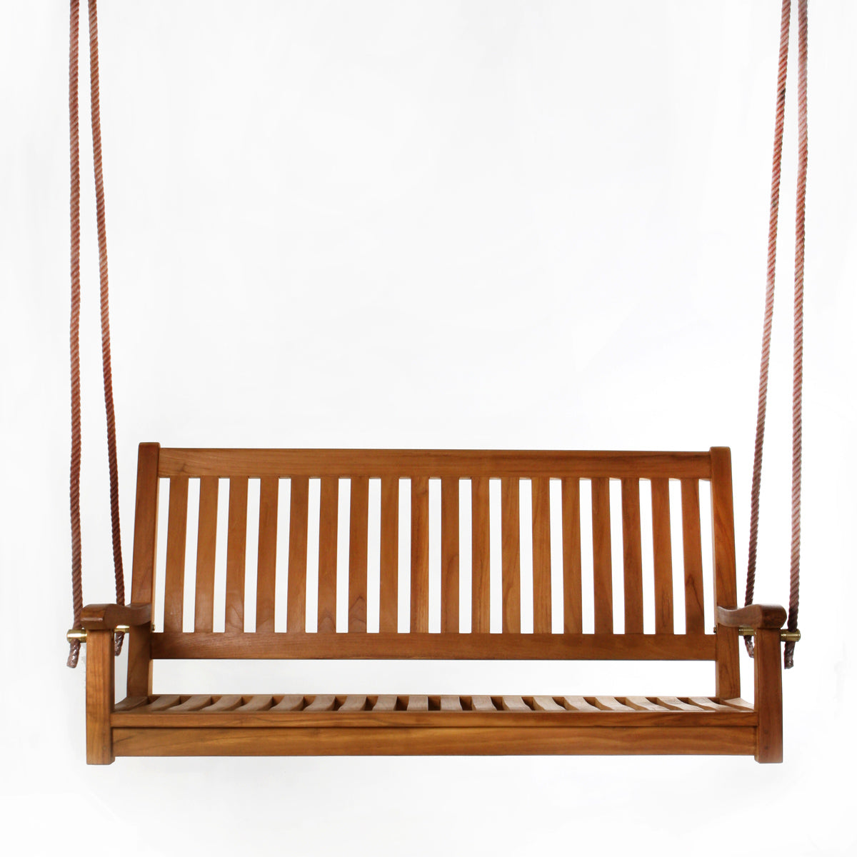 Teak Swing - 54W & Seats 2 - Natural Oils Provide Superior Weather & Insect Resistance