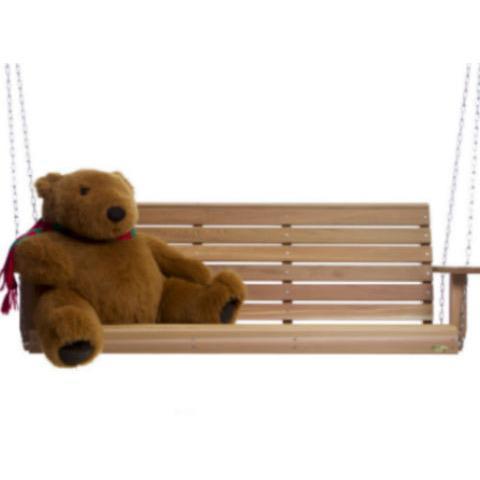 All Things Cedar Duncan Red Cedar 6 ft. Porch Swing