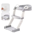 Potty Training Toilet PP+TPE Toddler Toilet Seat for Boys Girls Anti-Slip Step Stool Potty Chair Plastic 3-in-1