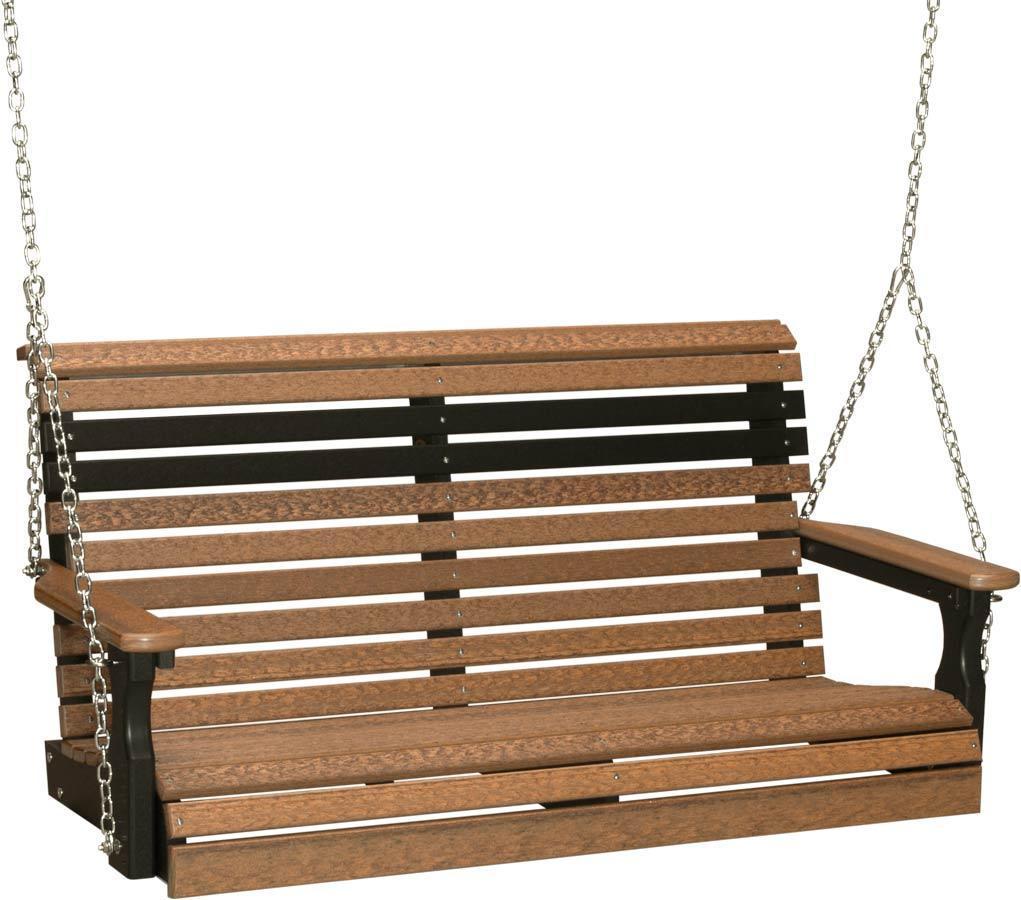 Rollback 4ft. Recycled Plastic Porch Swing