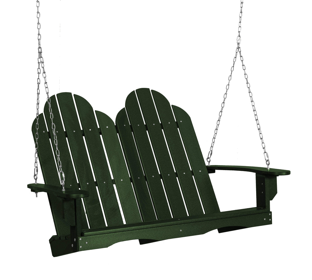 Classic 4 ft. Recycled Plastic Adirondack Porch Swing