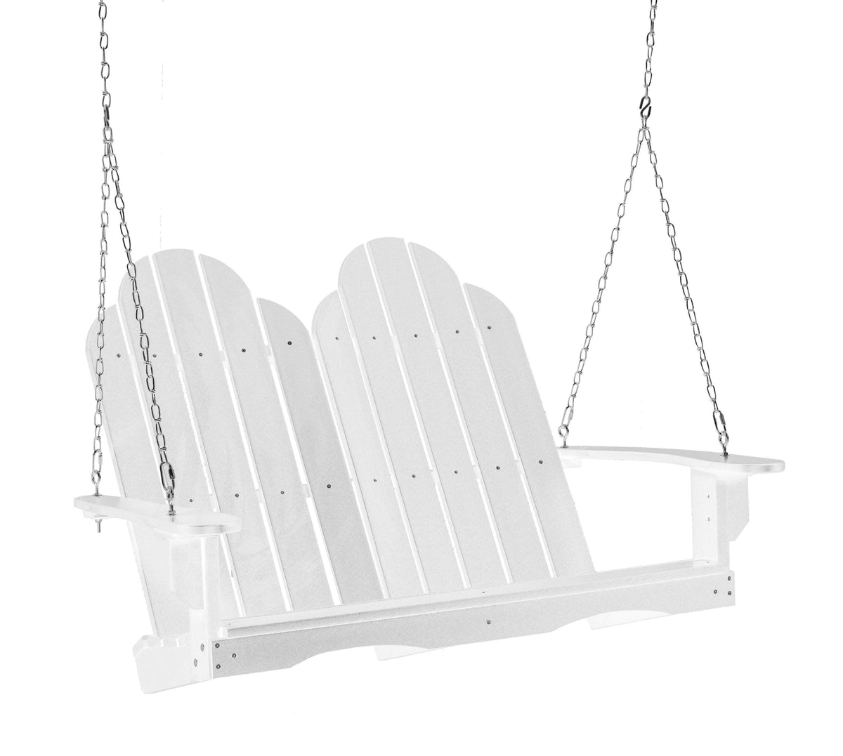 Classic 4 ft. Recycled Plastic Adirondack Porch Swing