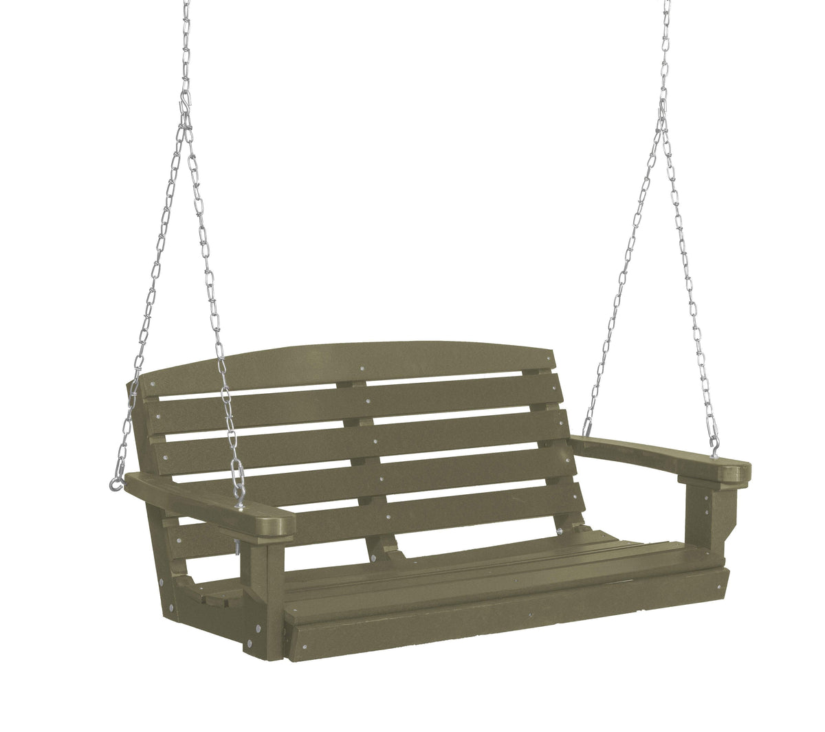 Classic 4 ft. Recycled Plastic Classic Porch Swing