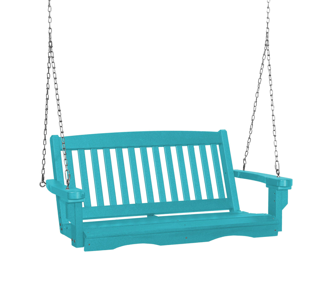 Classic 4 ft. Recycled Plastic Mission Porch Swing