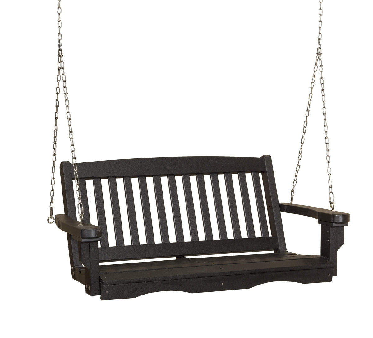Classic 4 ft. Recycled Plastic Mission Porch Swing