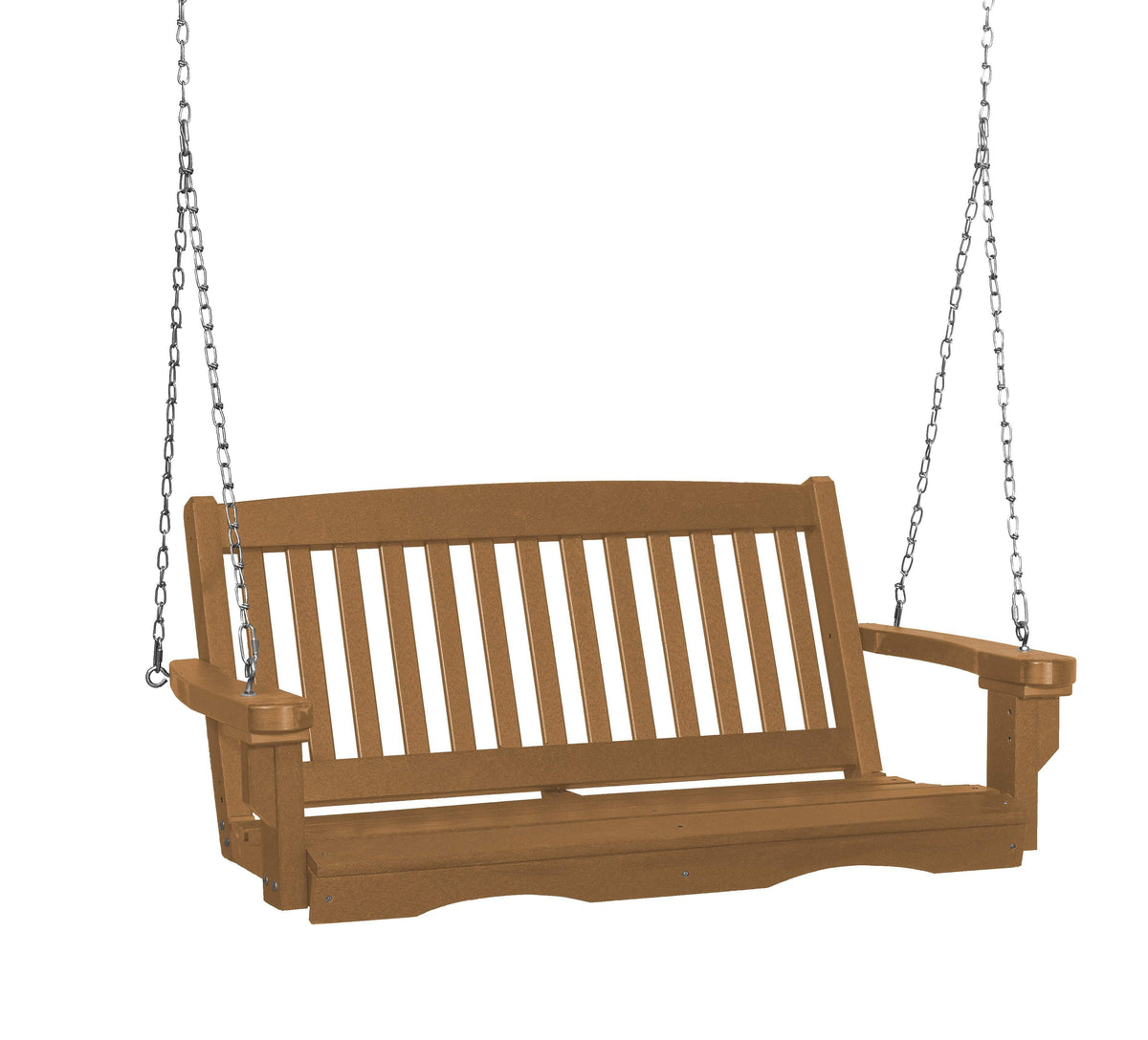 Classic 4 ft. Recycled Plastic Mission Porch Swing