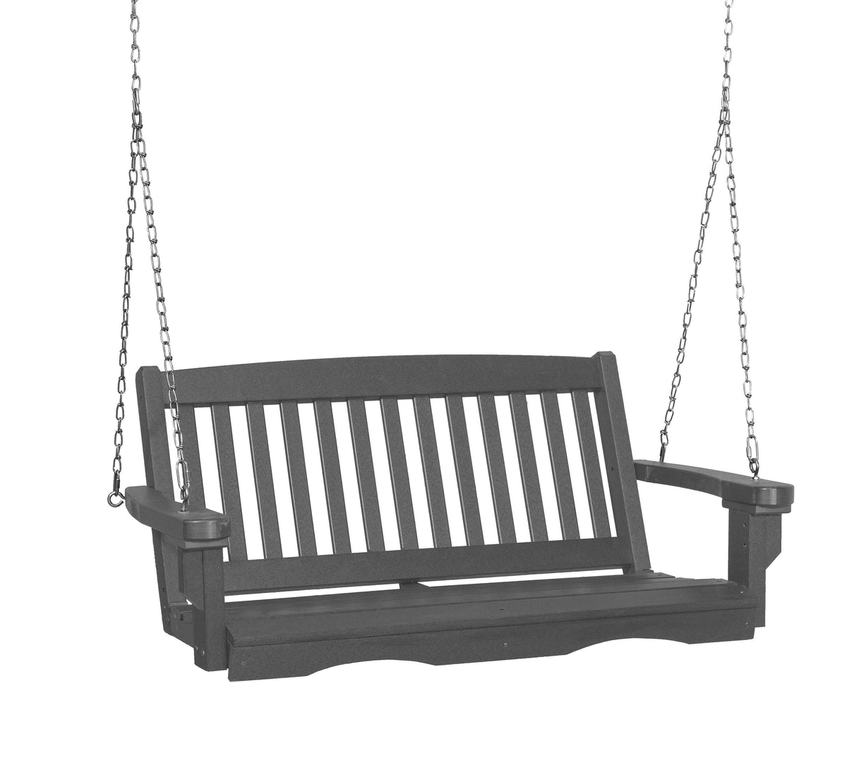 Classic 4 ft. Recycled Plastic Mission Porch Swing