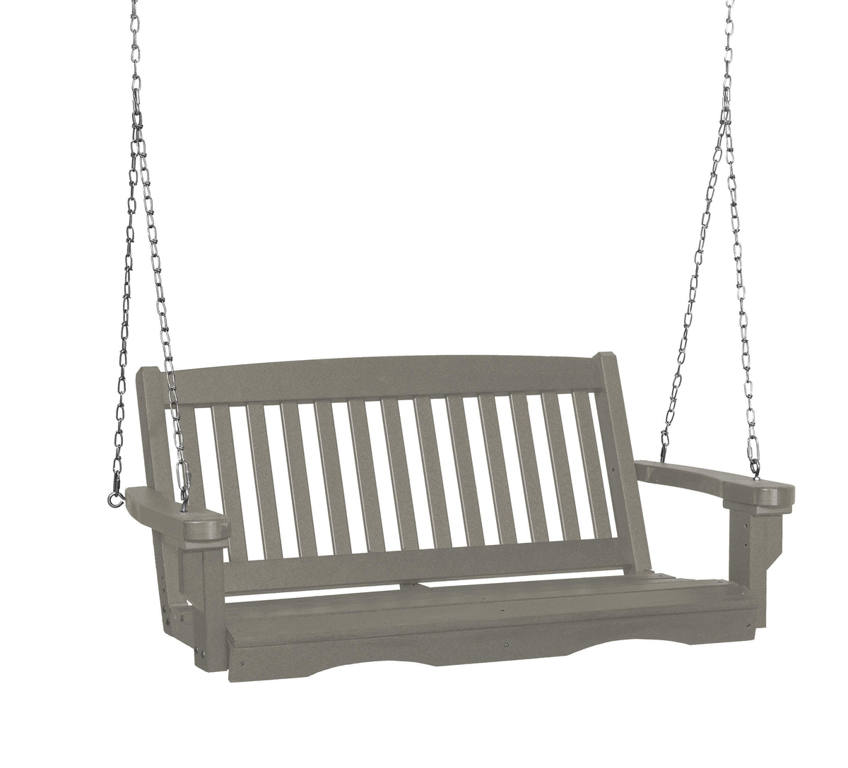 Classic 4 ft. Recycled Plastic Mission Porch Swing