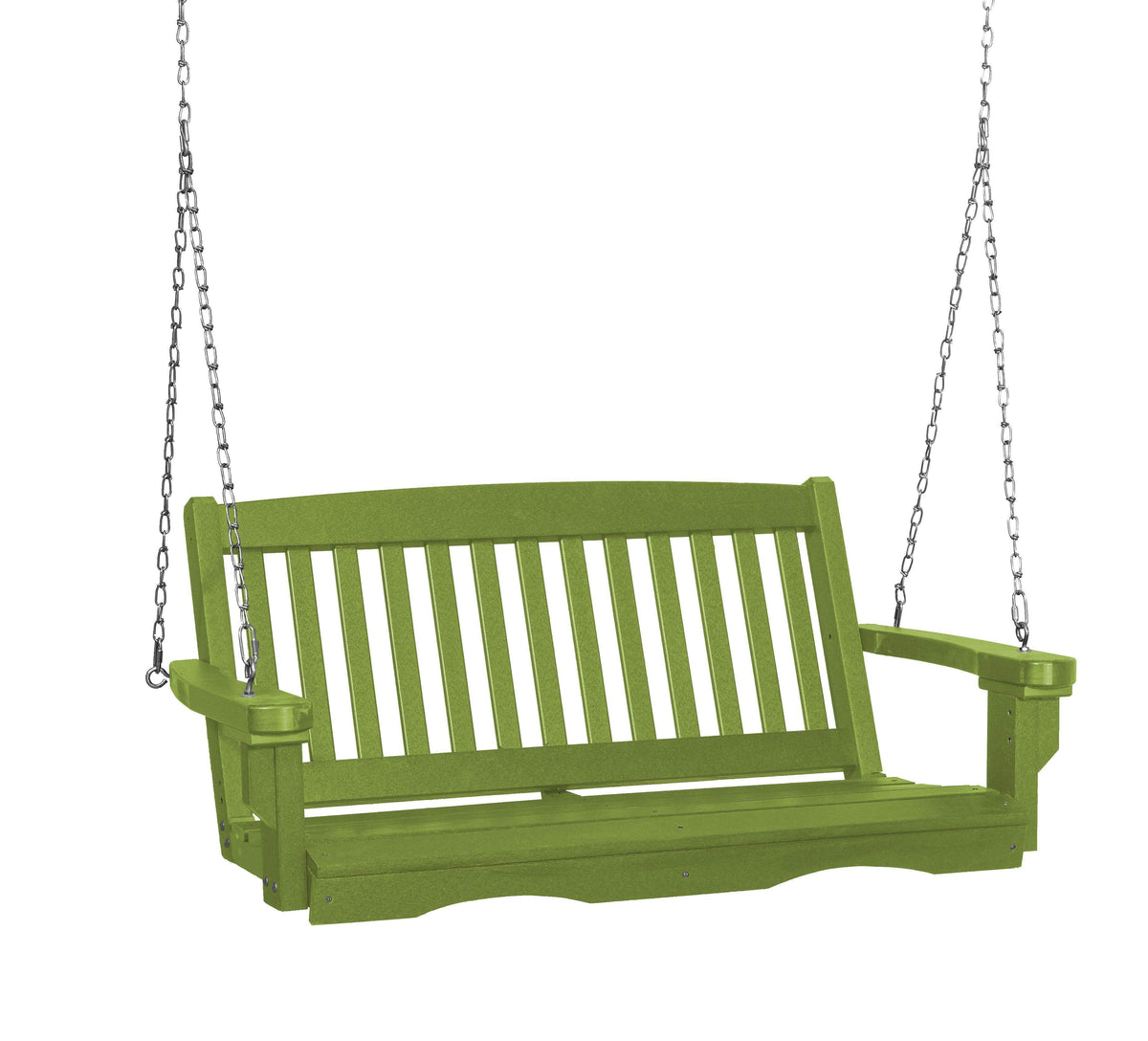 Classic 4 ft. Recycled Plastic Mission Porch Swing