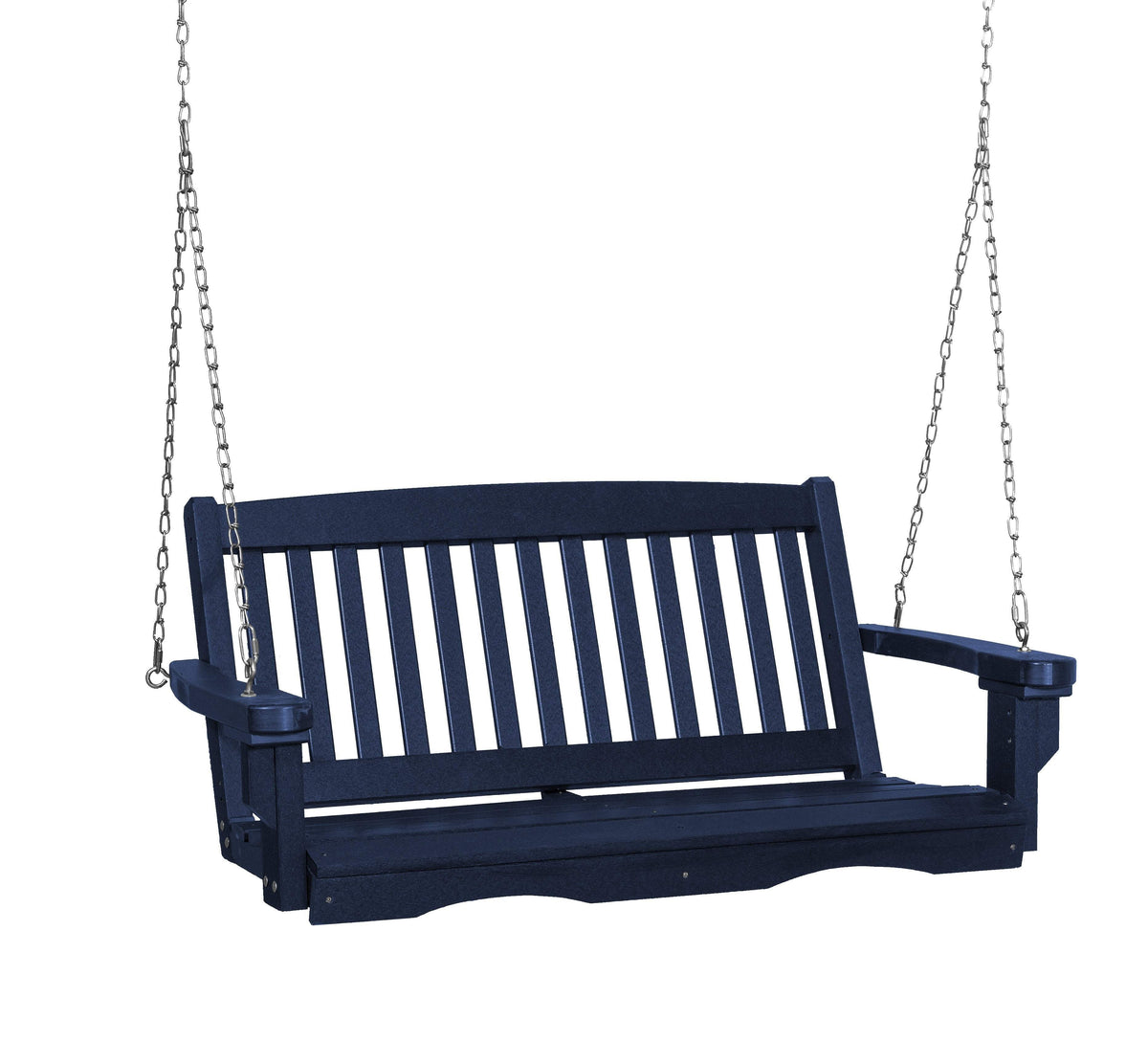 Classic 4 ft. Recycled Plastic Mission Porch Swing