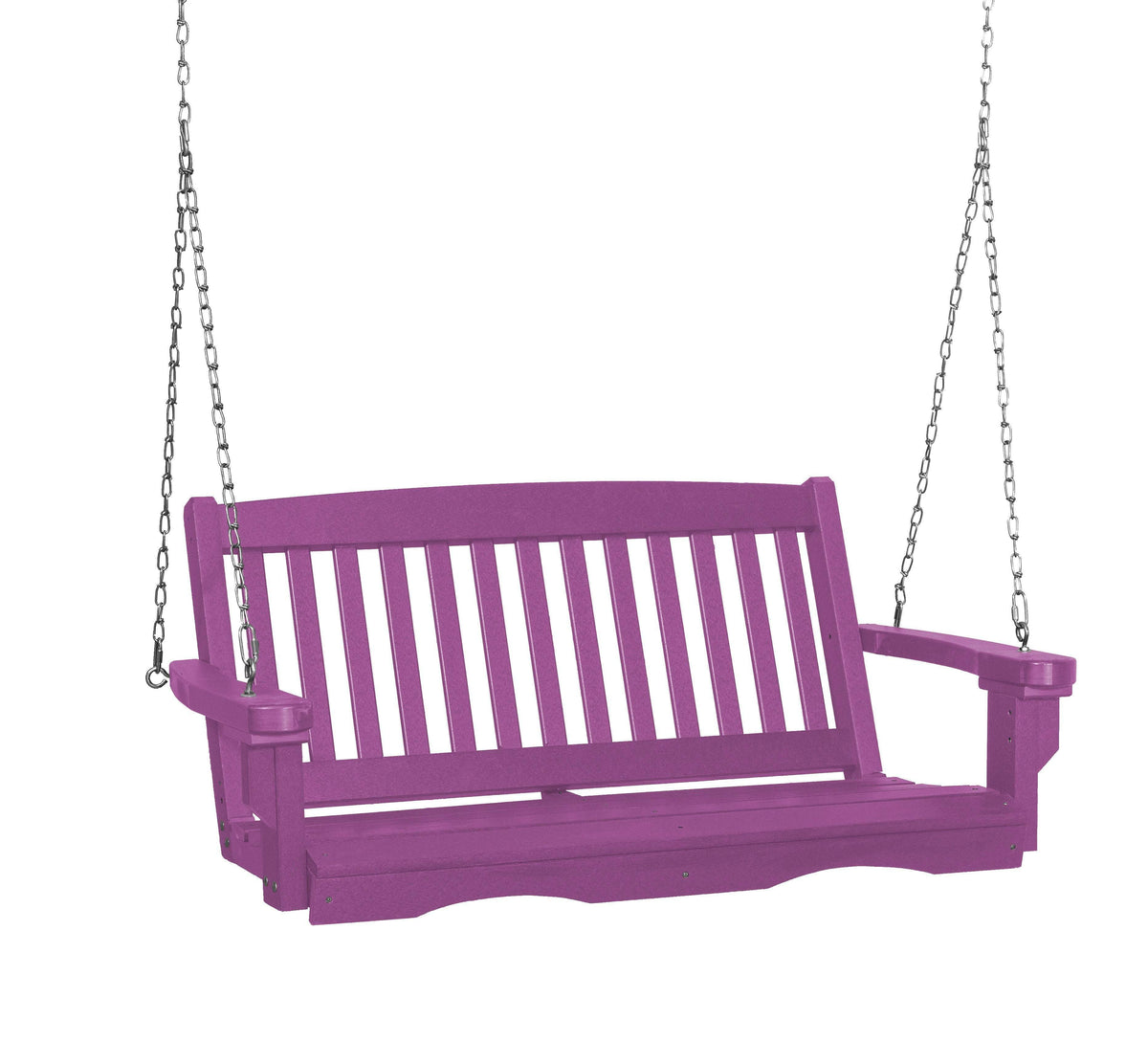 Classic 4 ft. Recycled Plastic Mission Porch Swing