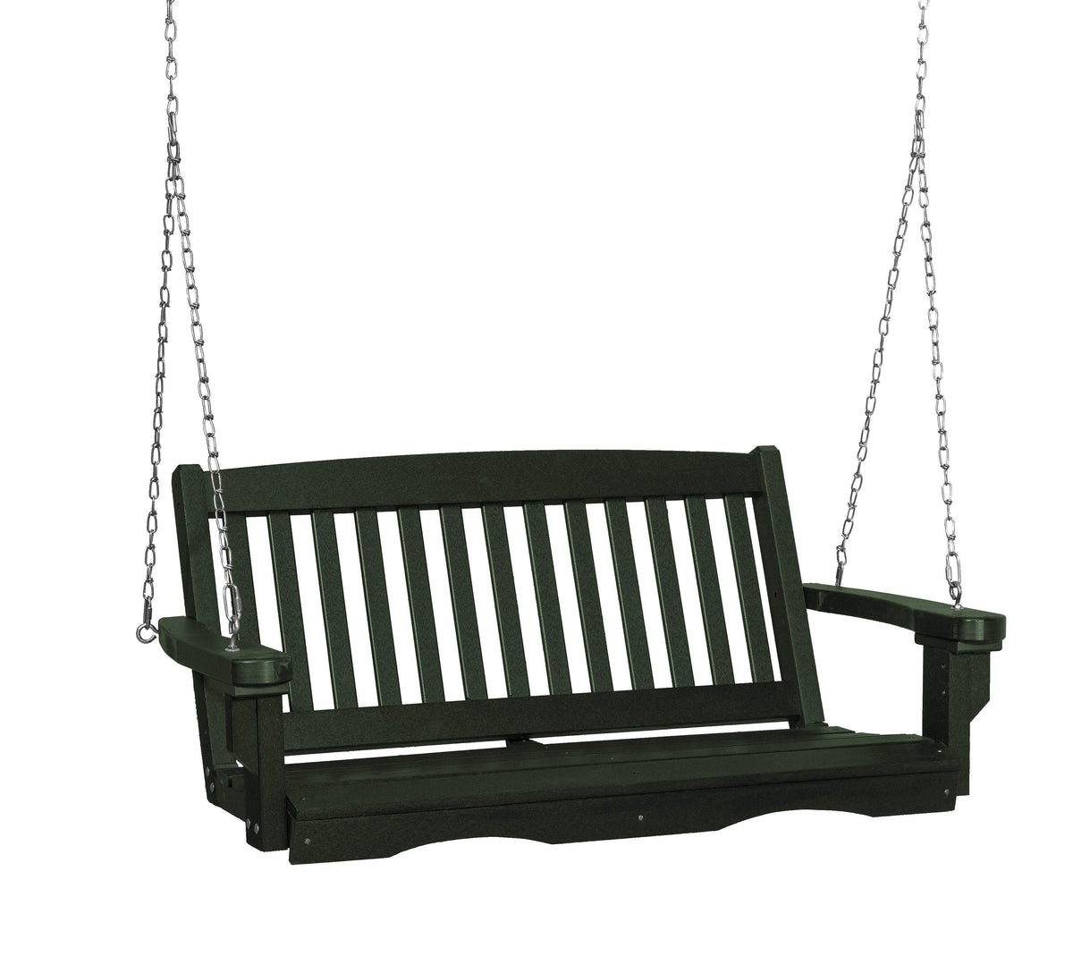 Classic 4 ft. Recycled Plastic Mission Porch Swing