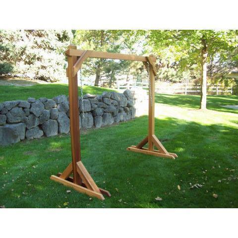 Wood Country 4ft. Red Cedar Porch Swing Stand